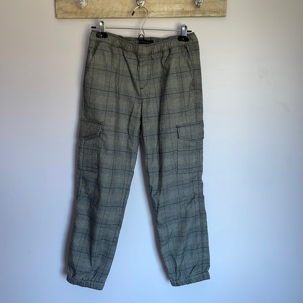 Anthropologie Sanctuary Plaid Joggers